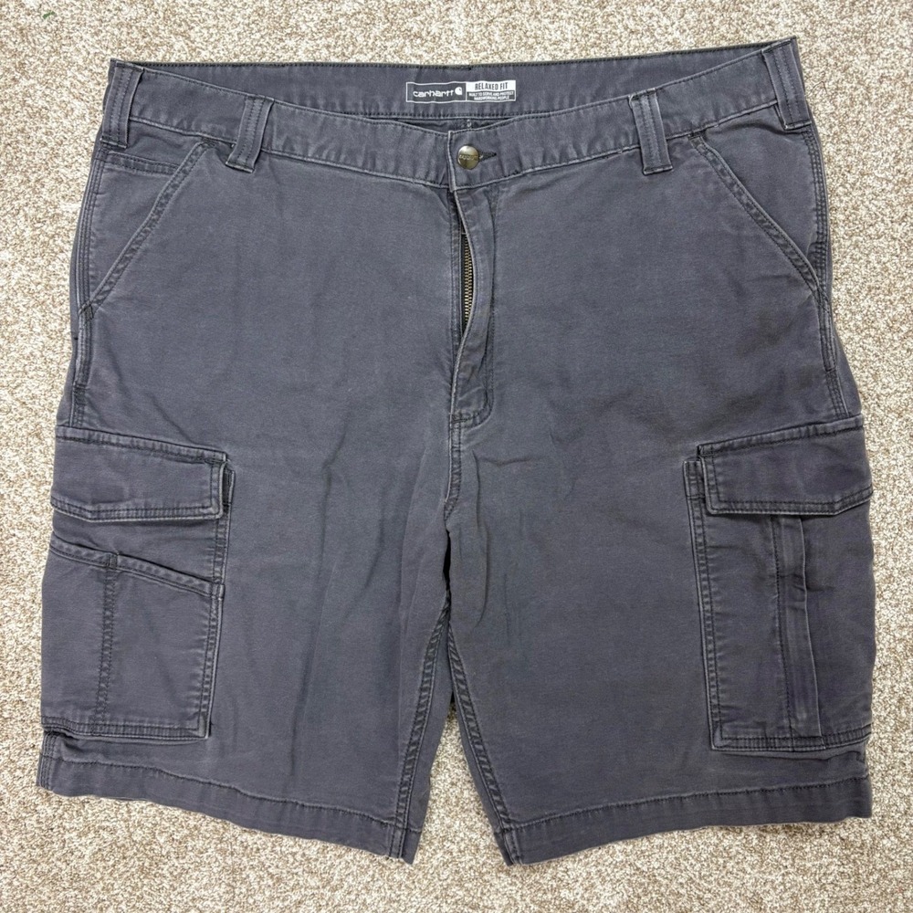 Carhartt Relaxed Fit Cargo Shorts Mens 42 Workwear Utility Baggy 10.5" Inseam
